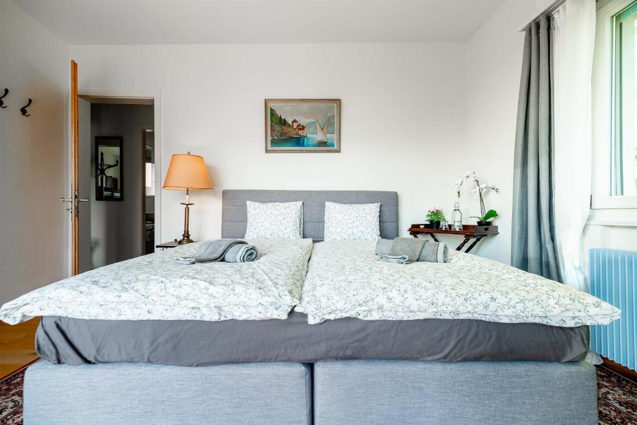 Rooms In Splendid Apartment With Parking-Stunning Lake View Montreux Exterior photo